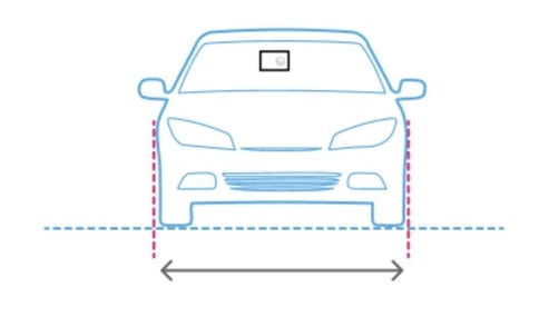 Car or Sedan Vehicle Width
