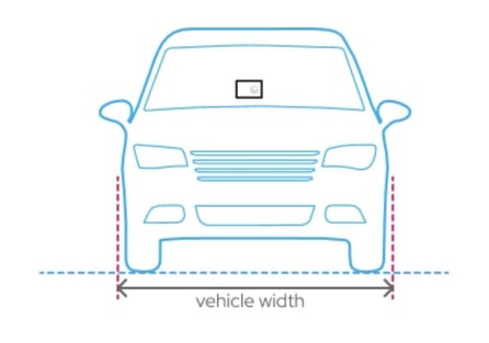 Pickup Truck or Van Vehilce Width