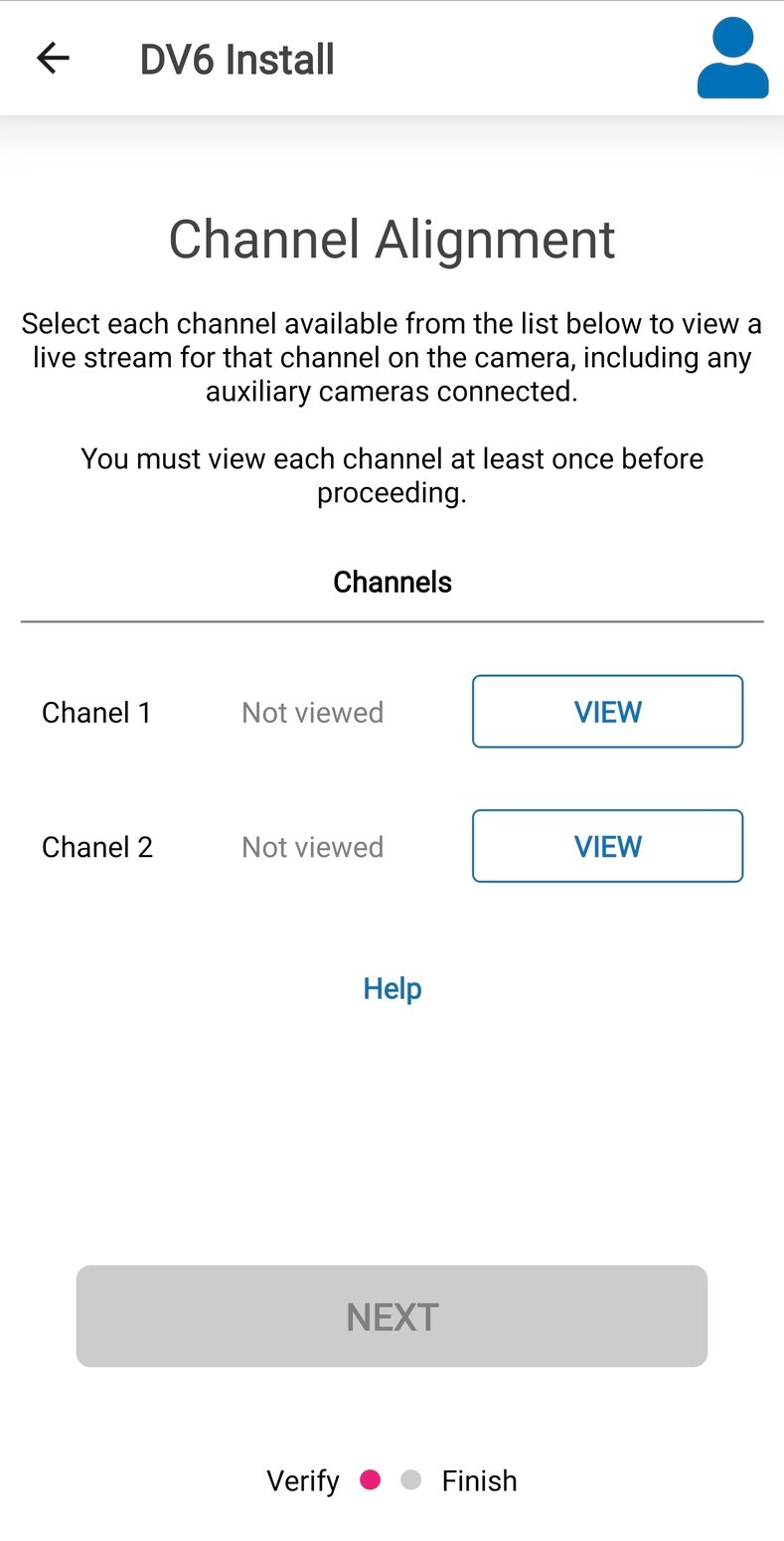 Channel Alignment Proper Channel 2 Alignment for DV6